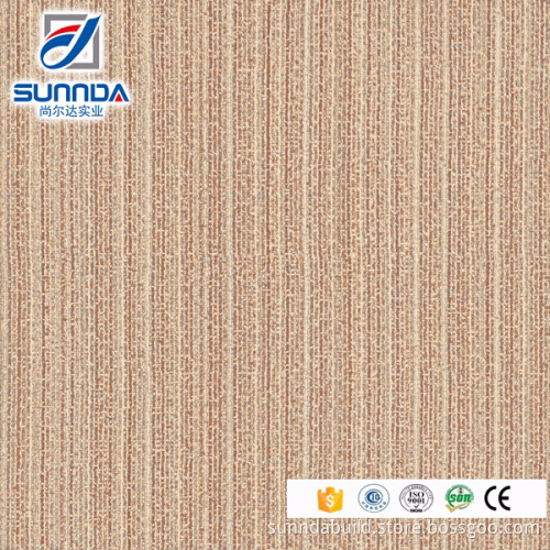 Sunnda foshan brown cilice vitrified carpet flooring tile design